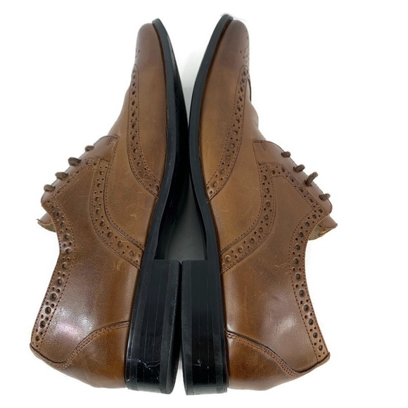 Stacy Adams Wingtip Oxford Dress Shoes Size 8M - Picture 5 of 8